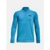 Chlapčenská mikina Under Armour UA Armour Fleece 1/4 Zip Modrá YXL Chlapčenská mikina Under Armour UA Armour Fleece 1/4 Zip Modrá YXL