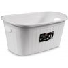 STEFANPLAST Kôš na bielizeň 35 l, 58 × 38 × 28 cm, biely STEFANPLAST Kôš na bielizeň 35 l, 58 × 38 × 28 cm, biely