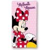 Faro osuška Minnie pink bavlna 70 x 140 cm
