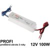 LED napájací zdroj 100W, 12V, IP67 - Vodeodolný MEAN-WELL LED napájací zdroj 100W, 12V, IP67 - Vodeodolný MEAN-WELL