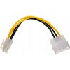 Adaptér Molex - 4-pin AKYGA 0,15 m Adaptér Molex - 4-pin AKYGA 0,15 m
