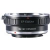 K&F Concept K&F Canon EOS EF Lenses to Canon EOS M Camera Mount Adapter K&F Concept K&F Canon EOS EF Lenses to Canon EOS M Camera Mount Adapter