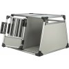 Trixie transportér aluminiowy podwójny 93 x 64 x 88 cm Trixie transportér aluminiowy podwójny 93 x 64 x 88 cm