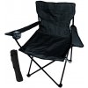 Linder Exclusiv | Kempingové kreslo Angler - čierne Po2430 Linder Exclusiv | Kempingové kreslo Angler - čierne Po2430