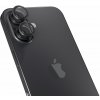 Epico hliníkové ochranné sklo na šošovky fotoaparátu pre iPhone 16/16 Plus – čierne 90812151300002