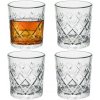 Excellent Houseware Poháre na whisky 4 x 230 ml