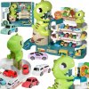 Trojposchodová parkovacia súprava Autá Podložka Dinosaury Výťah Rampa Autíčka Trojposchodová parkovacia súprava Autá Podložka Dinosaury Výťah Rampa Autíčka