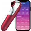 Satisfyer Dual Love Vibrator and Suctioner With Pulsed Air R - Stimulátor Klitorisu Satisfyer Dual Love Vibrator and Suctioner With Pulsed Air R - Stimulátor Klitorisu