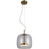 Italux PND-17760A-BRSS-SG LED závesné stropné svietidlo Caste | 10W LED | 850lm | 3000K Italux PND-17760A-BRSS-SG LED závesné stropné svietidlo Caste | 10W LED | 850lm | 3000K