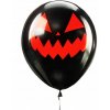 Balóny 28cm Vydlabaná tekvica čierna 10ks HALLOWEEN Balóny 28cm Vydlabaná tekvica čierna 10ks HALLOWEEN