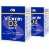 GS Vitamín D3 2000 IU 2 × 90 kapsúl