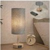 | Brilagi - Stolná lampa s USB portom TABLON 1xE27/25W/230V dub/béžová/sivá | BG3675+BG3683 | Brilagi - Stolná lampa s USB portom TABLON 1xE27/25W/230V dub/béžová/sivá | BG3675+BG3683