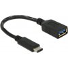DeLOCK USB 3.2 Gen 1 adaptér, USB-C Stecker > USB-A Buchse DeLOCK USB 3.2 Gen 1 adaptér, USB-C Stecker > USB-A Buchse