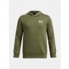 Under Armour Chlapčenská mikina B Icon Flc HD Taping Zelená YXL Under Armour Chlapčenská mikina B Icon Flc HD Taping Zelená YXL