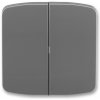 Kryt spínača delený ABB TANGO 3558A-A652 S2 dymovo sivý Kryt spínača delený ABB TANGO 3558A-A652 S2 dymovo sivý