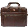 Pánská aktovka Nordee S137 hnědá Pánská aktovka Nordee S137 hnědá