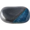 Kamienok na odkladanie paličiek PEBBLE BLACK 4,5 cm, čierno-modrý, keramika, MIJ