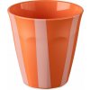 Hrnček Nora pruhovaný M oranžovo-ružový Hrnček Nora pruhovaný M oranžovo-ružový