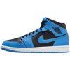 Nike členkové tenisky 1 Mid University Blue Black modrá