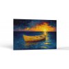 Imitácia maľby Západ slnka na mori | Obrazy Vintessia Rozmery obdĺžnik: 70x105 Imitácia maľby Západ slnka na mori | Obrazy Vintessia Rozmery obdĺžnik: 70x105