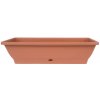 PLASTKON Truhlík samozavlažovací EXTRA LINE SMART plastový terakota - 60cm PLASTKON Truhlík samozavlažovací EXTRA LINE SMART plastový terakota - 60cm