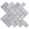 Keramická mozaika CIM HB CR rybia kosť Carrara 27,4x27,9 cm Keramická mozaika CIM HB CR rybia kosť Carrara 27,4x27,9 cm