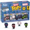 Funko Bitty Pop! Spider-Man Miles Morales, GhostSpider, SpiderMan 2099 Funko Bitty Pop! Spider-Man Miles Morales, GhostSpider, SpiderMan 2099