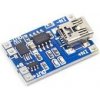 Nabíjací modul Li-ion článkov TP4056 miniUSB s ochranou Nabíjací modul Li-ion článkov TP4056 miniUSB s ochranou