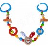 Drevená retiazka Baby Pram Chain Eichhorn 50 cm na kočík s plyšovými uškami od 0 mes Drevená retiazka Baby Pram Chain Eichhorn 50 cm na kočík s plyšovými uškami od 0 mes