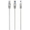 Gembird PP6U-10M UTP Cat6 Patch, 10m, šedý Gembird PP6U-10M UTP Cat6 Patch, 10m, šedý