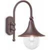 IdealLux 246826 CIMA AP1 vonkajšie nástenné svietidlo E27 1x60W IP43 kávová IdealLux 246826 CIMA AP1 vonkajšie nástenné svietidlo E27 1x60W IP43 kávová