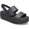 CROCS-Crocs Brooklyn Low Wedge W black/black Čierna 42/43 2025 CROCS-Crocs Brooklyn Low Wedge W black/black Čierna 42/43 2025
