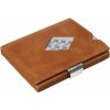 Kožená peňaženka EXENTRI koňaková RFID block Kožená peňaženka EXENTRI koňaková RFID block