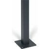 Stĺpik pre plotové panely s pätkou, 1513 mm, priebežný Stĺpik pre plotové panely s pätkou, 1513 mm, priebežný