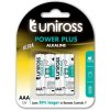 UNIROSS AAA/mikroodolná alkalická batéria 1,5 V (4ks) UNIROSS AAA/mikroodolná alkalická batéria 1,5 V (4ks)