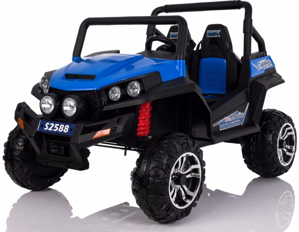 Beneo Elektrické autíčko RSX pohon 4x4 24V modrá