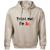 Trust me I´m Bc. / Ver mi som Bc. - Oversized mikina pánska Moon - kratšia + širšia - XL ( Ľadovo sivá ) Trust me I´m Bc. / Ver mi som Bc. - Oversized mikina pánska Moon - kratšia + širšia - XL ( Ľadovo sivá )