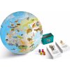 Nafukovací glóbus s kvízom Caly Animal Stick N Quiz Animals of the World 30 cm uni