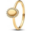 Prsteň PANDORA Ovál s aureolou na gravírovanie 50 163800C01-50 Prsteň PANDORA Ovál s aureolou na gravírovanie 50 163800C01-50
