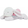 Doudou Plyšový králik s ružovým brmbolcom 65 cm Doudou Plyšový králik s ružovým brmbolcom 65 cm