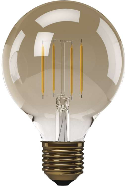 Emos LED žiarovka Vintage G95 4W E27 teplá biela