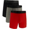 Pánske boxerky Under Armour Perf Tech Solid 6in 3Pack Red XS Pánske boxerky Under Armour Perf Tech Solid 6in 3Pack Red XS