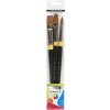 Daler Rowney System3 Acrylic Brush Stiff Synthetic Sada štetcov 3 ks Daler Rowney System3 Acrylic Brush Stiff Synthetic Sada štetcov 3 ks