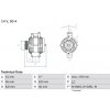 BOSCH Alternátor 0986041530 BOSCH Alternátor 0986041530