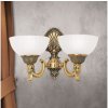 Orion | Orion WA 2-1201/2 - Nástenná lampa ROCCA 2xE27/60W/230V bronz/biela | OR0140 Orion | Orion WA 2-1201/2 - Nástenná lampa ROCCA 2xE27/60W/230V bronz/biela | OR0140