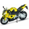 Welly Motocykel BMW S1000RR zlatý 1:18