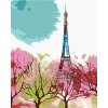 Diamondi Diamantové maľovanie - ABSTRAKTNÁ EIFFELOVA VEŽA A STROMY Rámovanie: vypnuté plátno na rám, Rozmer: 40x50 cm Diamondi Diamantové maľovanie - ABSTRAKTNÁ EIFFELOVA VEŽA A STROMY Rámovanie: vypnuté plátno na rám, Rozmer: 40x50 cm