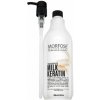 Morfose Milk Keratin Shampoo vyživujúci šampón pre posilnenie vlasov 1000 ml Morfose Milk Keratin Shampoo vyživujúci šampón pre posilnenie vlasov 1000 ml