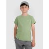 4F Boys' T-shirt svetlozelená