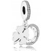 Pandora 792089CZ strieborná štvorlístková ďatelina